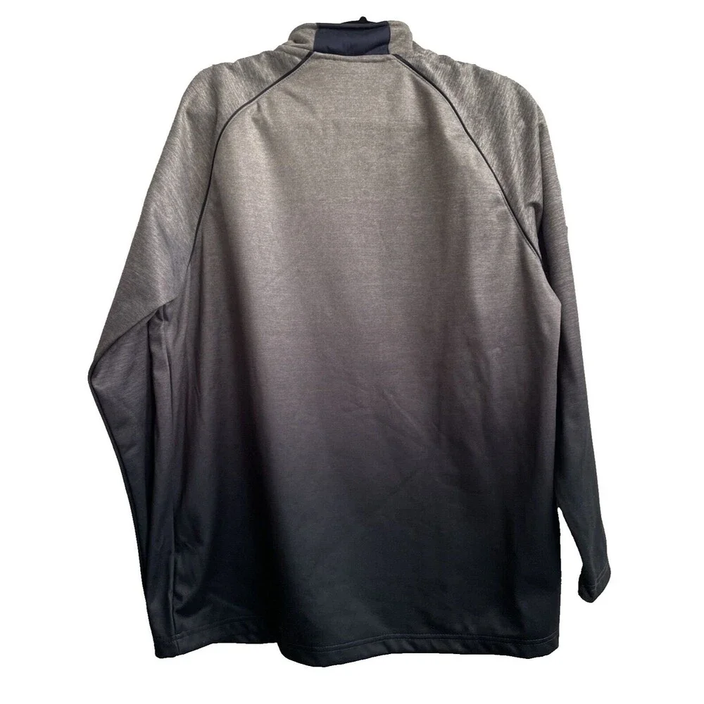 Coliseum Men’s Notre Dame Quarter Zip‎ Balayage Gray Sweatshirt Large